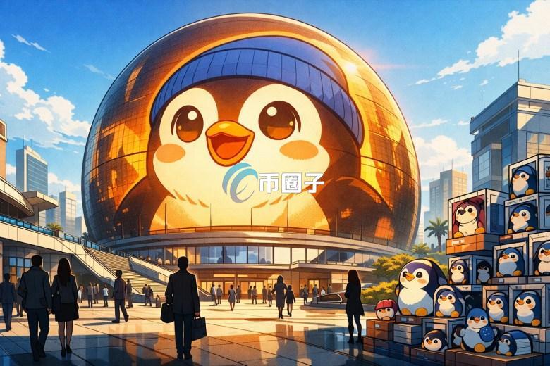 Pudgy Penguins登上拉斯维加斯圣诞灯光秀！NFT变身大众IP Web3品牌走向传统
