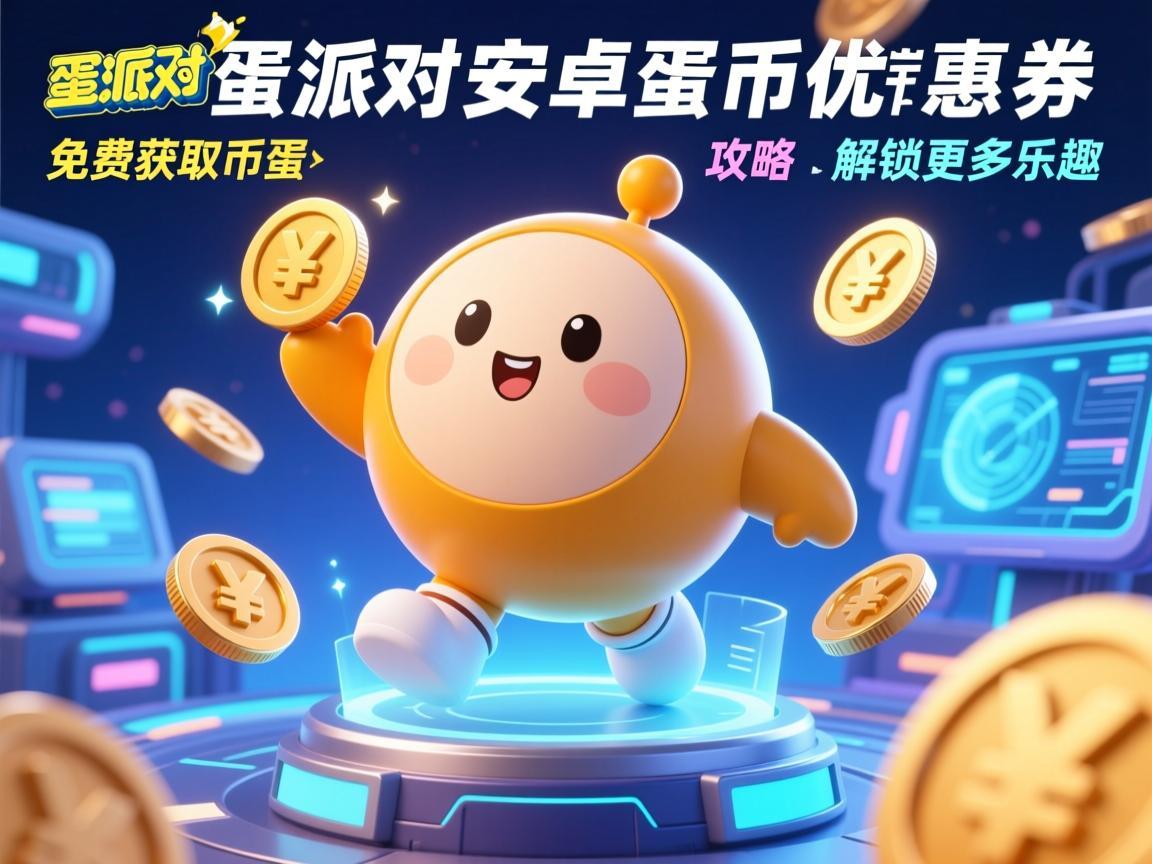 蛋仔派对安卓蛋币优惠券，免费获取蛋币攻略，解锁更多乐趣