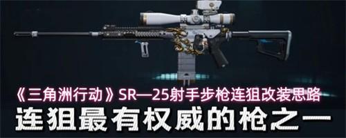 三角洲行动SR―25射手步枪连狙改装思路 三角洲行动SR―25射手步枪连狙改装攻略