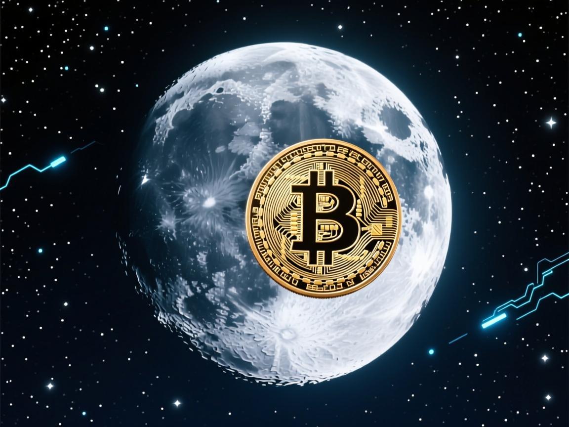 月相与狗狗币，数字夜空中的双重隐喻