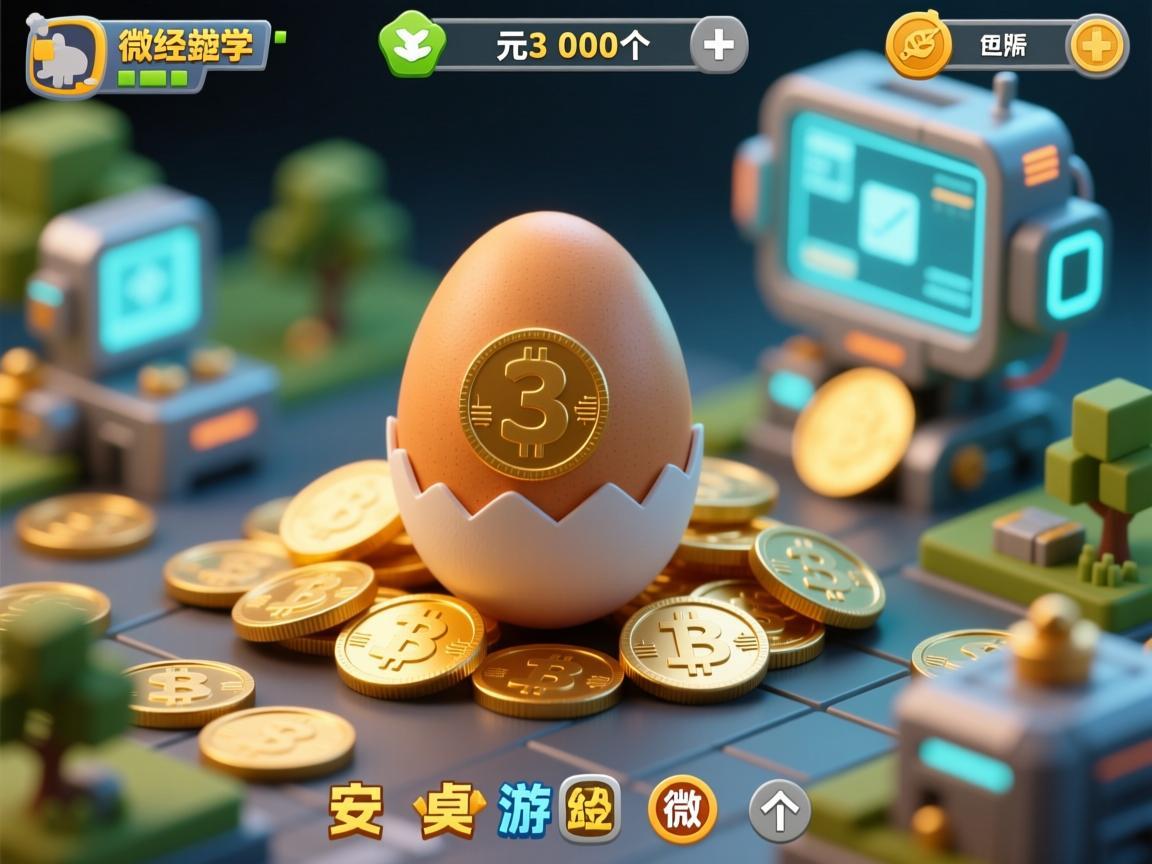 蛋币3元300个，安卓游戏里的微缩经济学